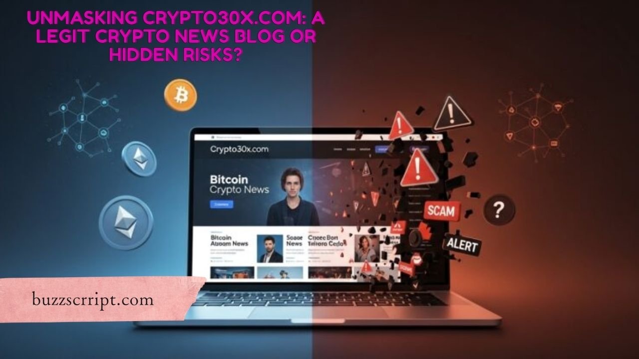 Unmasking Crypto30x.com: A Legit Crypto News Blog or Hidden Risks?