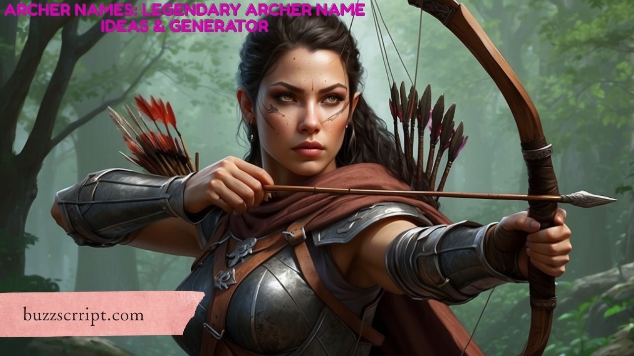 Archer Names: Legendary Archer Name Ideas & Generator