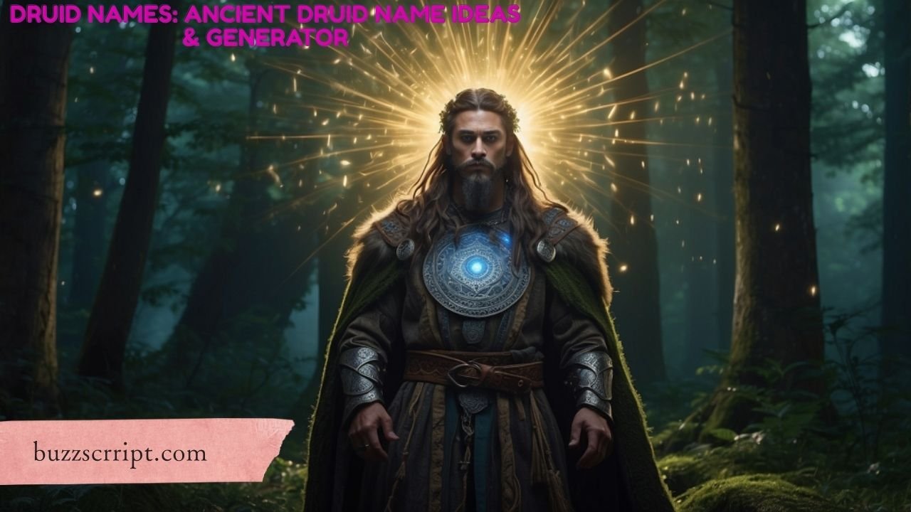 Druid Names: Ancient Druid Name Ideas & Generator