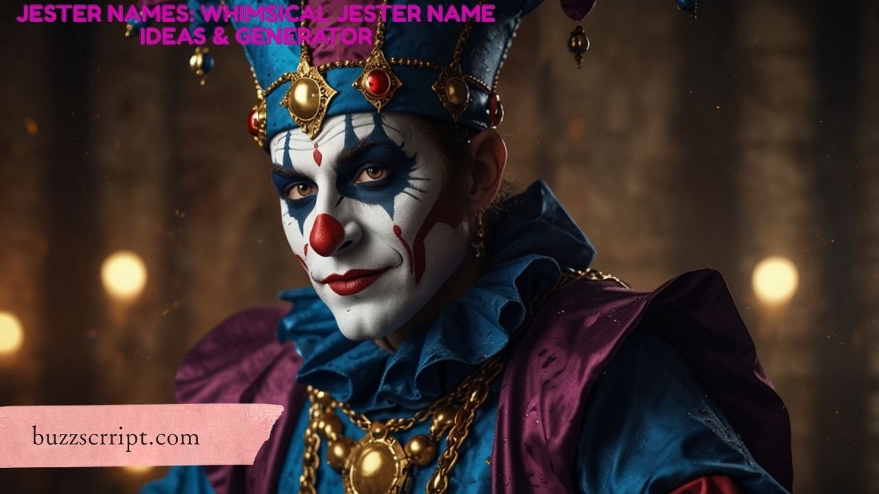 Jester Names: Whimsical Jester Name Ideas & Generator