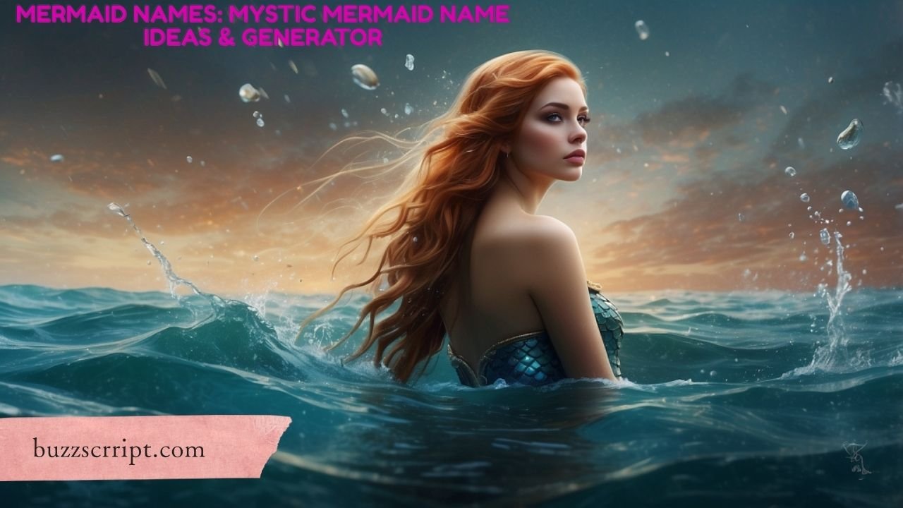 Mermaid Names: Mystic Mermaid Name Ideas & Generator
