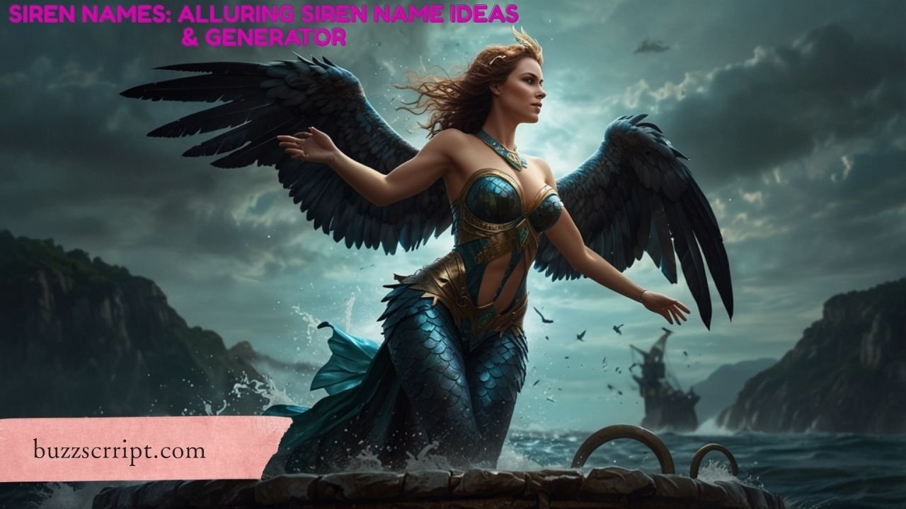 Siren Names: Alluring Siren Name Ideas & Generator