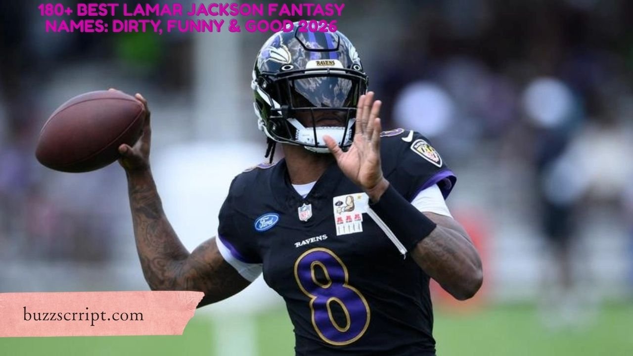 180+ Best Lamar Jackson Fantasy Names: Dirty, Funny & Good 2026