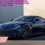 220+ Best Blue Car Names Generator – Creative, Funny & Trendy Choices for Every Ride