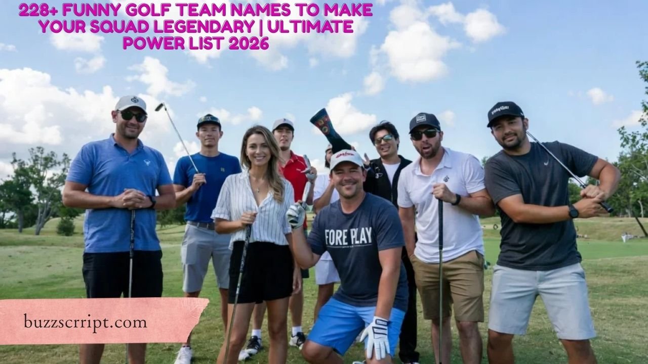 228+ Funny Golf Team Names to Make Your Squad Legendary | Ultimate Power List 2026