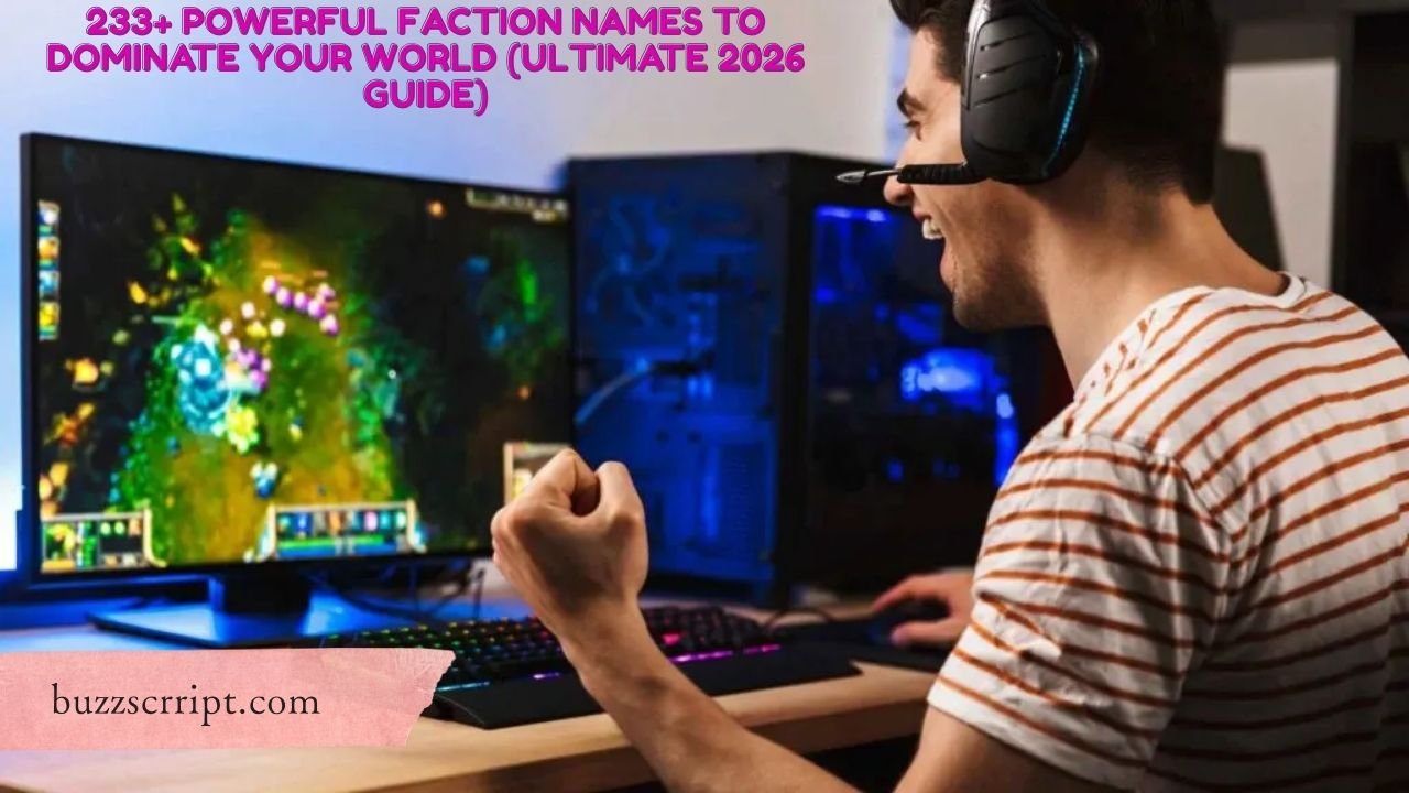 233+ Powerful Faction Names to Dominate Your World (Ultimate 2026 Guide)