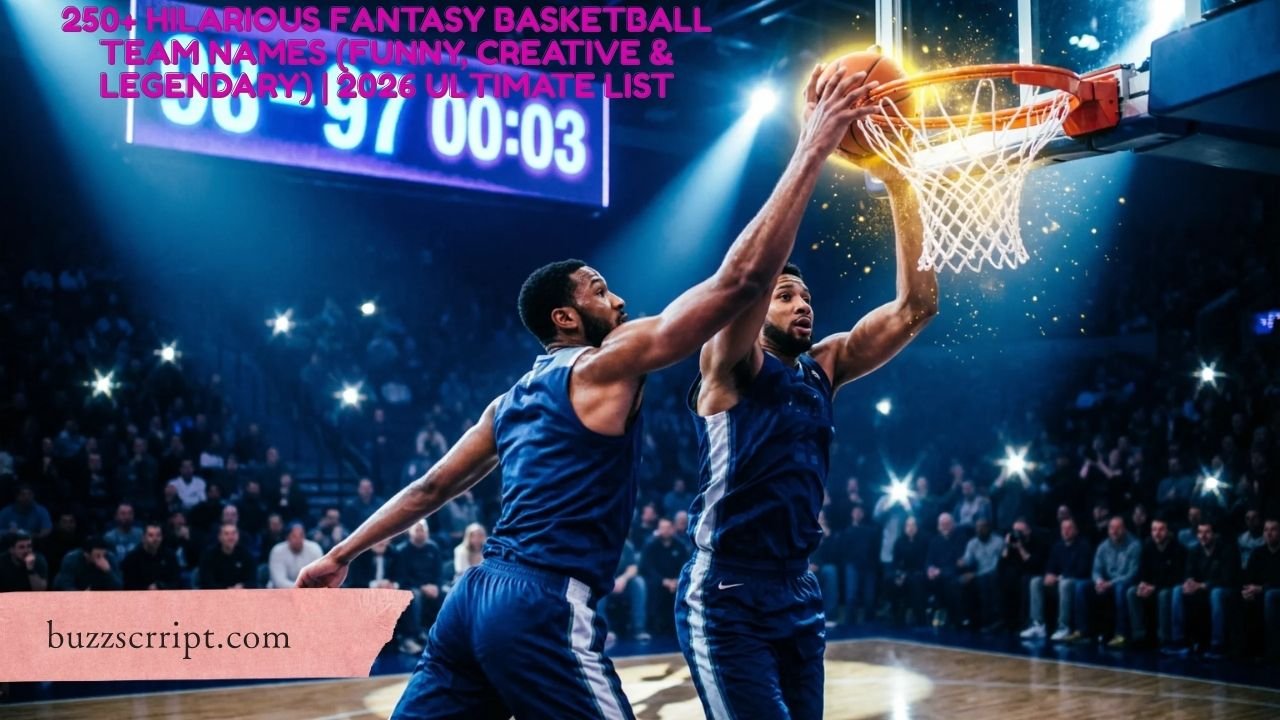 250+ Hilarious Fantasy Basketball Team Names (Funny, Creative & Legendary) | 2026 Ultimate List