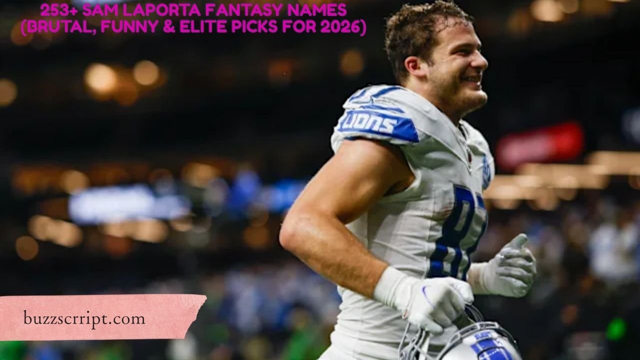 253+ Sam LaPorta Fantasy Names (Brutal, Funny & Elite Picks for 2026)