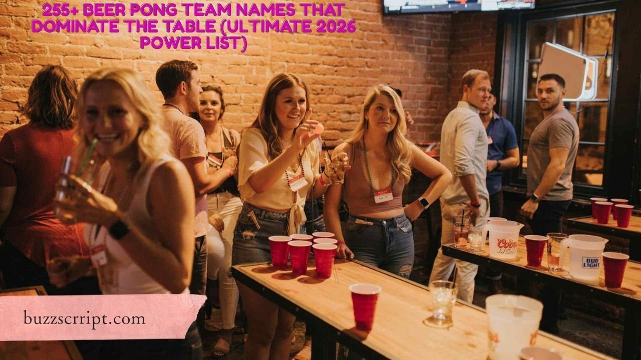 255+ Beer Pong Team Names That Dominate the Table (Ultimate 2026 Power List)