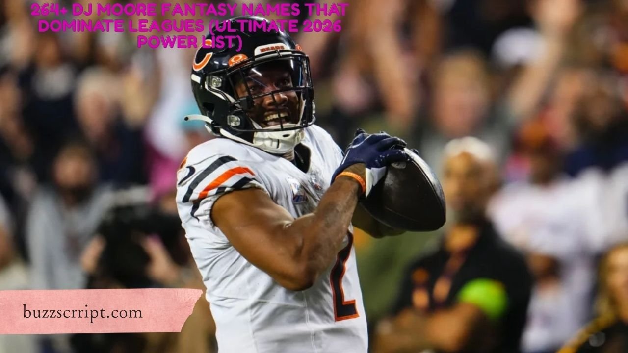 264+ DJ Moore Fantasy Names That Dominate Leagues (Ultimate 2026 Power List)