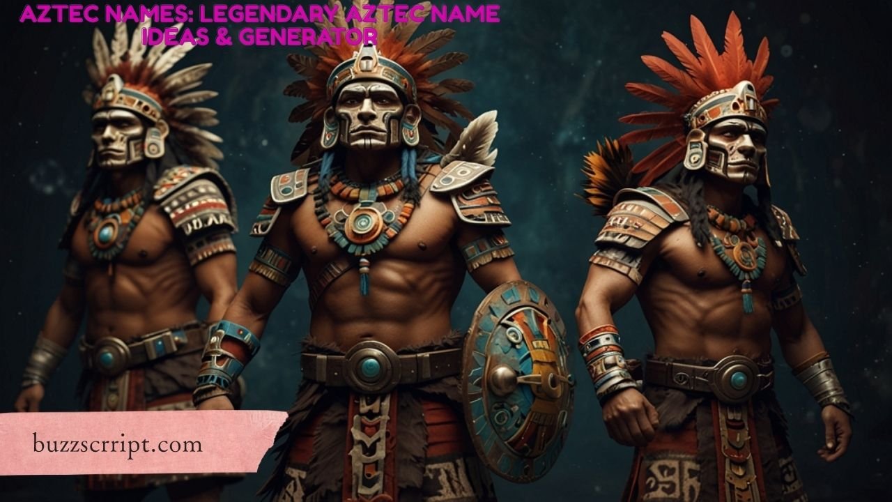 Aztec Names: Legendary Aztec Name Ideas & Generator