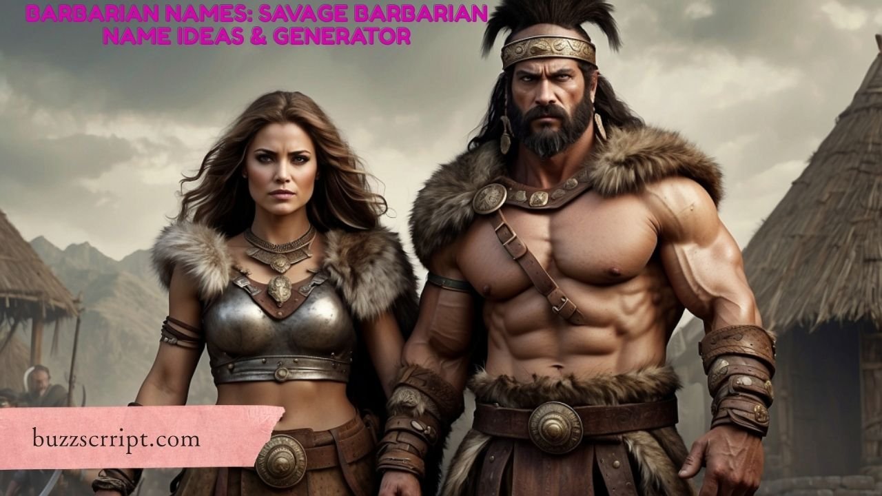 Barbarian Names: Savage Barbarian Name Ideas & Generator
