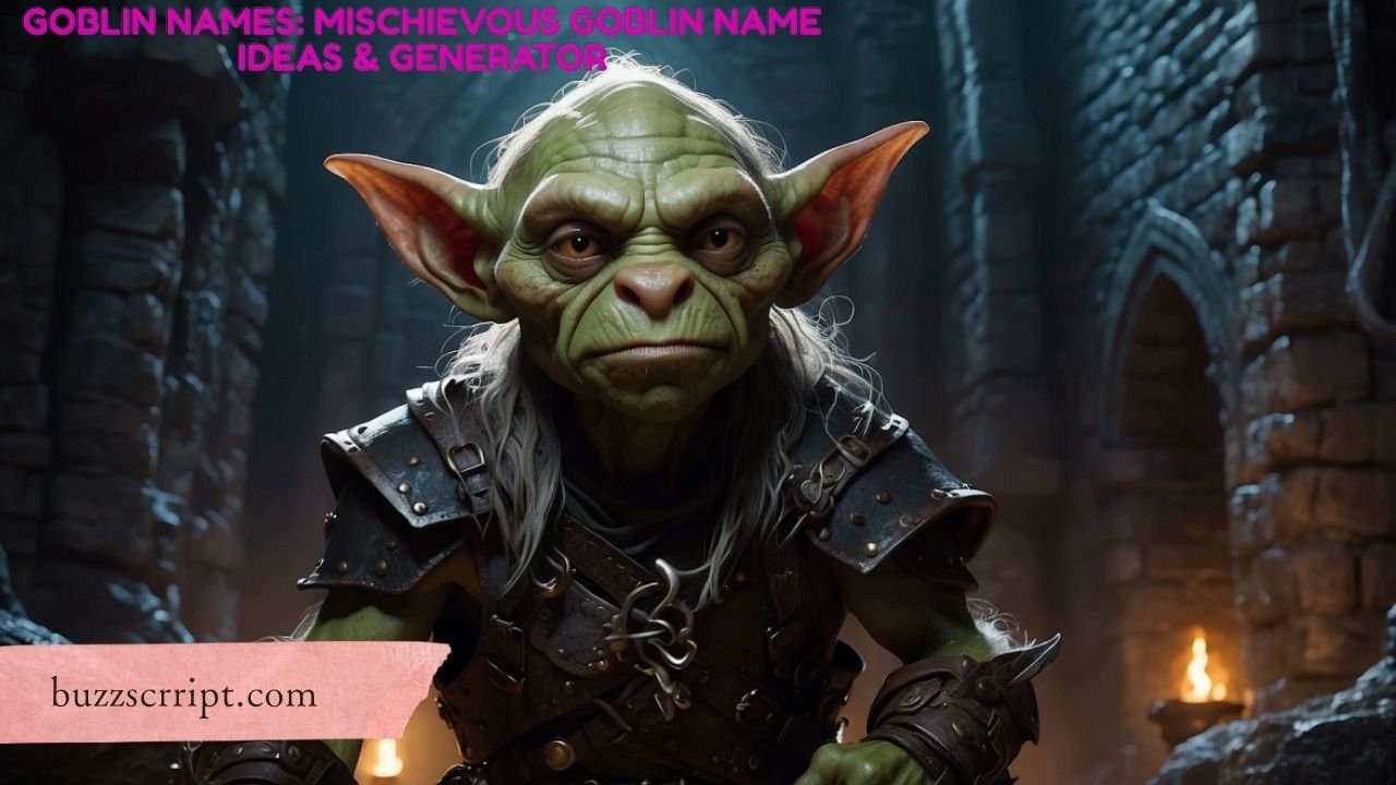 Goblin Names: Mischievous Goblin Name Ideas & Generator