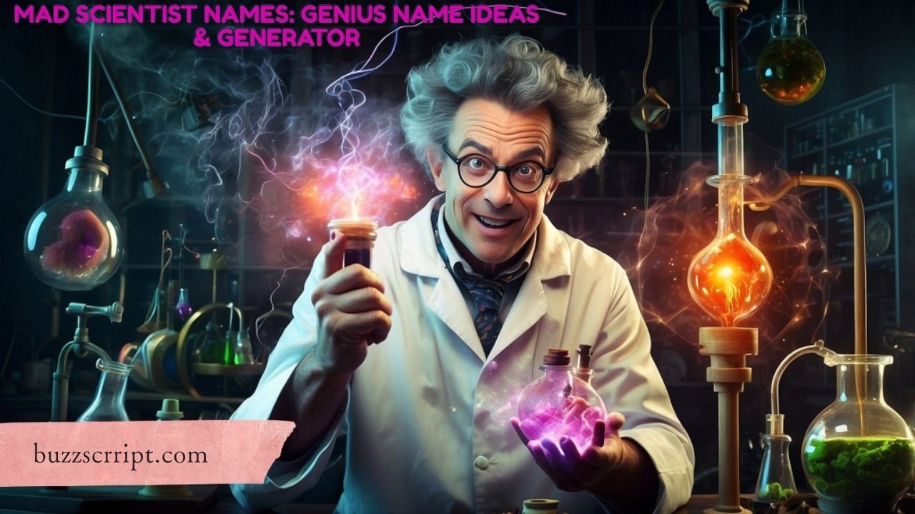 Mad Scientist Names: Genius Name Ideas & Generator