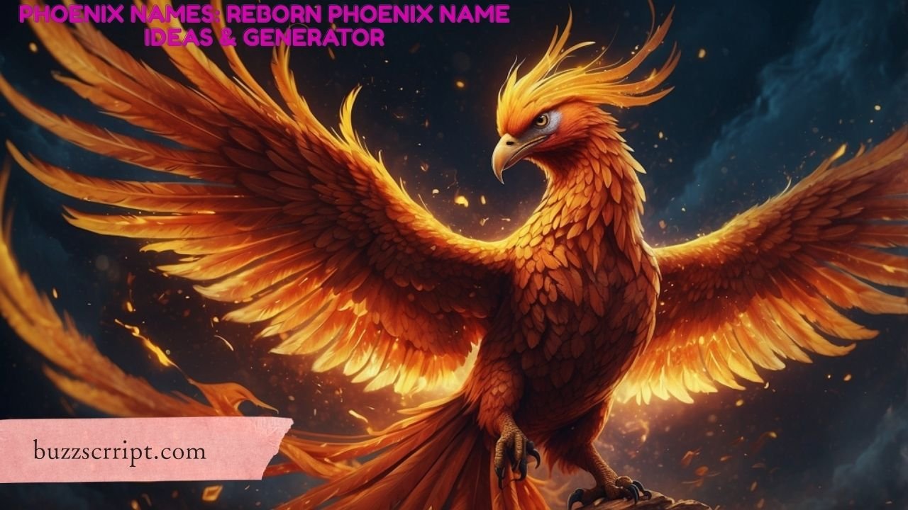 Phoenix Names: Reborn Phoenix Name Ideas & Generator