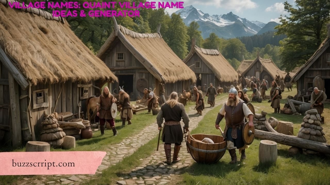 Village Names: Quaint Village Name Ideas & Generator